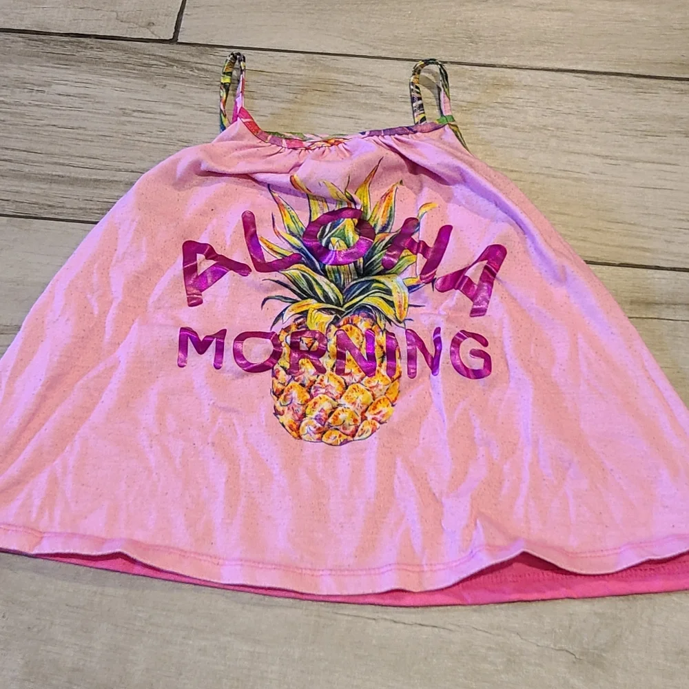 🍋‍🟩Childrens Place Aloha morning pajama top ☀️